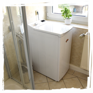 Dusche Waschmaschine Dusche Waschmaschine